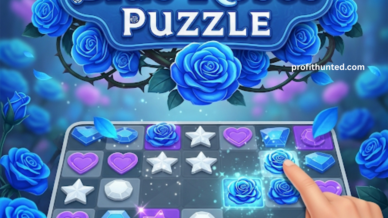 Blue Roses Puzzle
